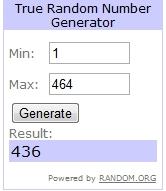 Random fue ignorado: Re sorteos! Random fue ignorado: Re sorteos!