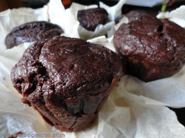 Muffins de naranja y chocolate Muffins de naranja y chocolate