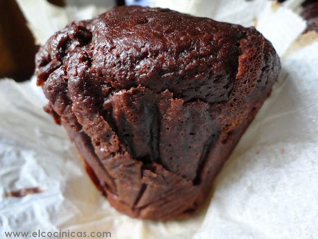 Muffins de naranja y chocolate Muffins de naranja y chocolate