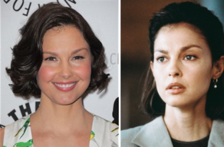 Ashley Judd, fallidos retoques en el rostro