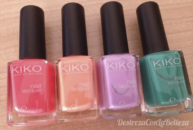 KIKO ¡Lacas de uñas a 2.50!