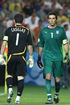 Casillas Vs Buffon, Penaltis España-Italia