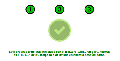 Cómo saber si estoy infectado por el virus DNS Changer