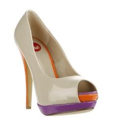 Mi último descubrimiento: Exé Zapato peep toe tricolor EXE en El Armario de la Tele PVP. 74.75 LOVELYSTYLE