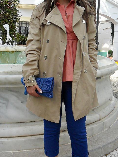 Look of the day: Coral + Blue Coralblue_lovelystyle2