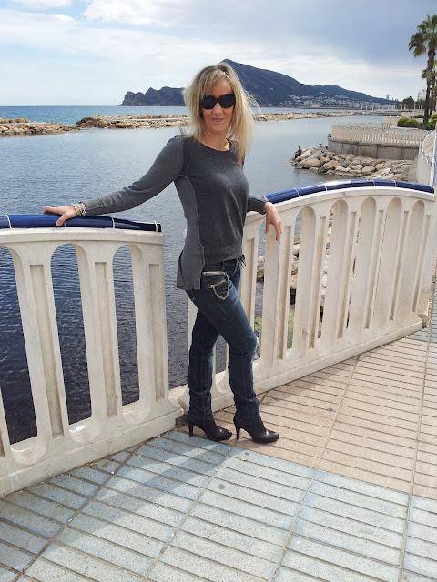 The look on vacation. Visiting Altea