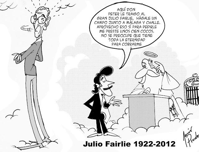 Julio Fairlie, homenaje gráfico Julio Fairlie, homenaje gráfico