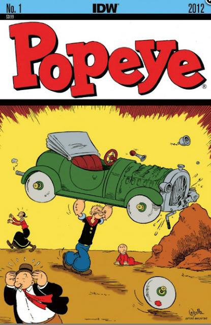 Popeye regresa al comic book, vía IDW