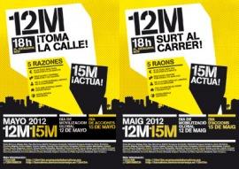 Desobediencia, insumisión, rebelión, acción directa … las únicas respuestas 12M15M-CONVOCATORIA