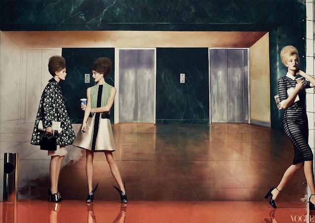 Vintage Room: Eternal Optimist - Vogue Us, March 2012