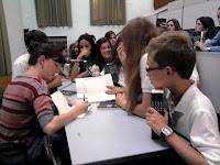 Ana Pomares en la IV Fira del Llibre 2012 del Colegio Inmaculada Jesuitas de Alicante Ana Pomares en la IV Fira del Llibre 2012 del Colegio Inmaculada Jesuitas de Alicante