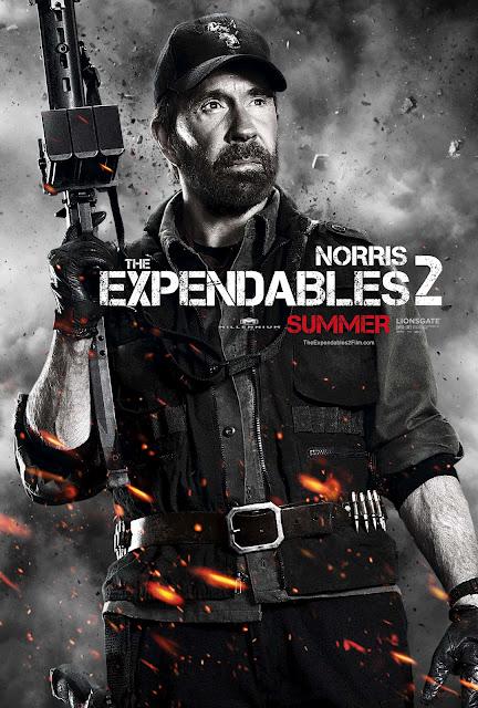 Pósters de personajes de Los Mercenarios 2 Pósters de personajes de Los Mercenarios 2