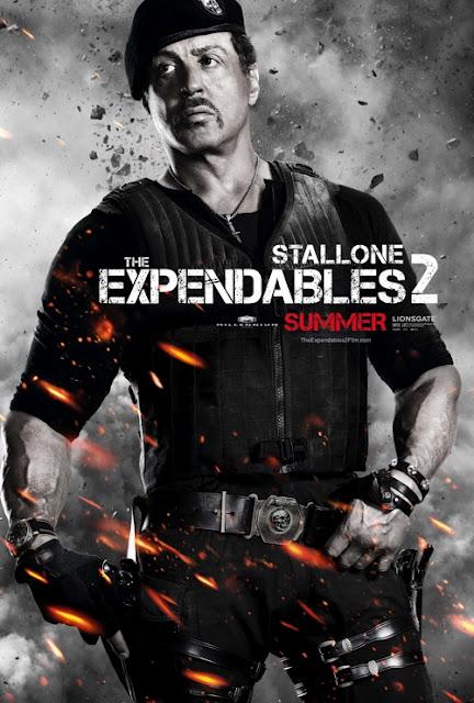 Pósters de personajes de Los Mercenarios 2 Pósters de personajes de Los Mercenarios 2