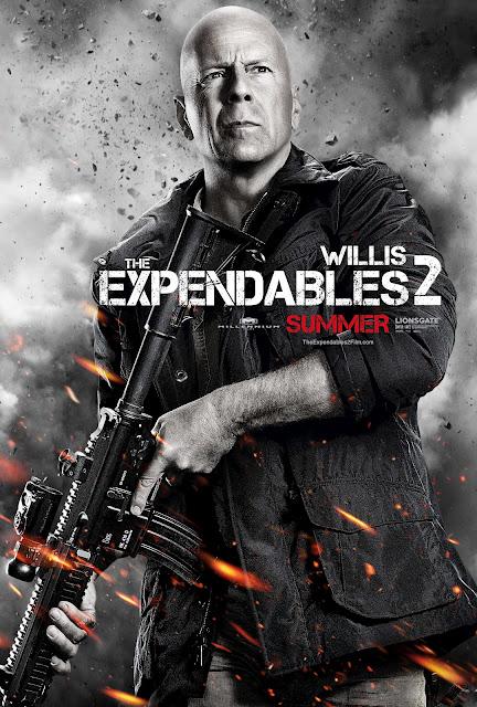 Pósters de personajes de Los Mercenarios 2 Pósters de personajes de Los Mercenarios 2