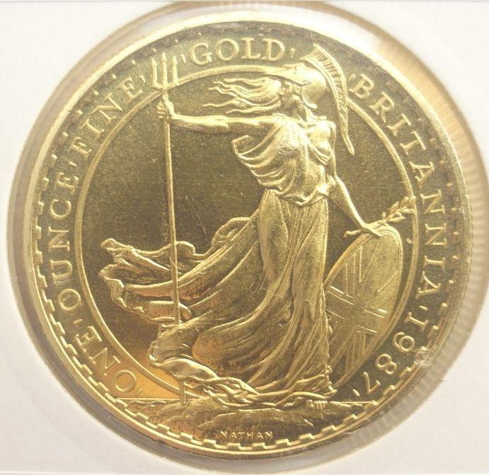 britanniarevers Britannia, la otra moneda de oro inglesa