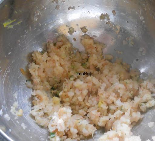 Mini hamburguesas de camarones o langostinos Mini hamburguesas de camarones o langostinos