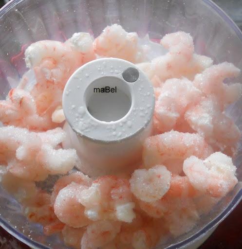 Mini hamburguesas de camarones o langostinos Mini hamburguesas de camarones o langostinos