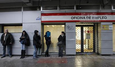 España bate su récord de desempleados