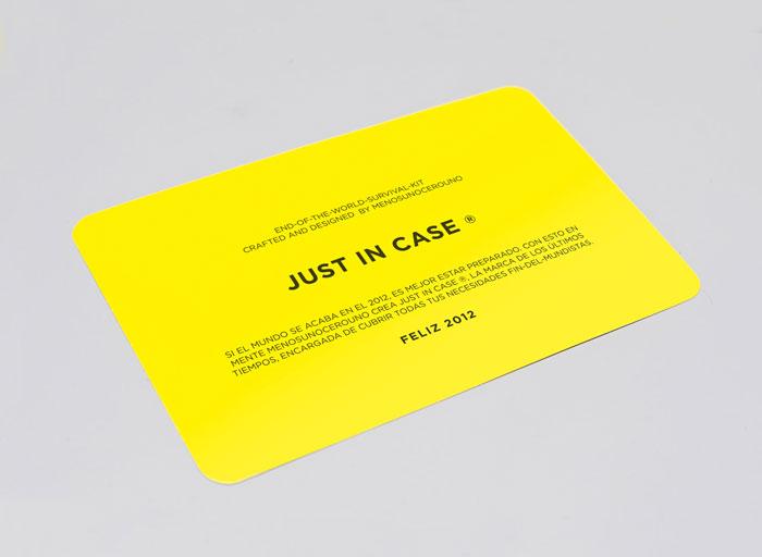 Just in case Just in case