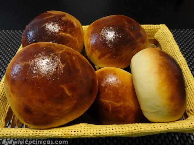 Pan de leche. Bollos de leche