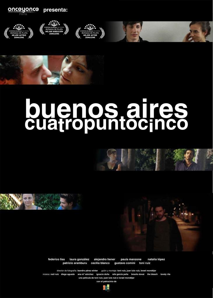 bsascuatropuntocinco Proyección del largometraje: Buenos aires cuatropuntocinco