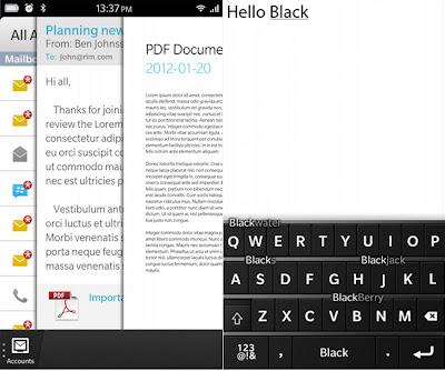 RIM muestra BlackBerry 10 y su terminal de desarrollo RIM muestra BlackBerry 10 y su terminal de desarrollo