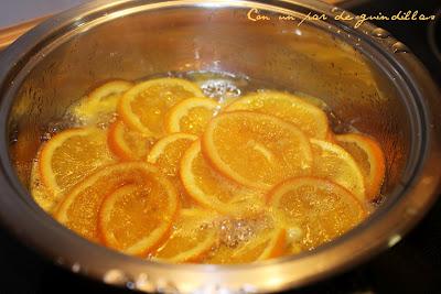 Tarta de naranja