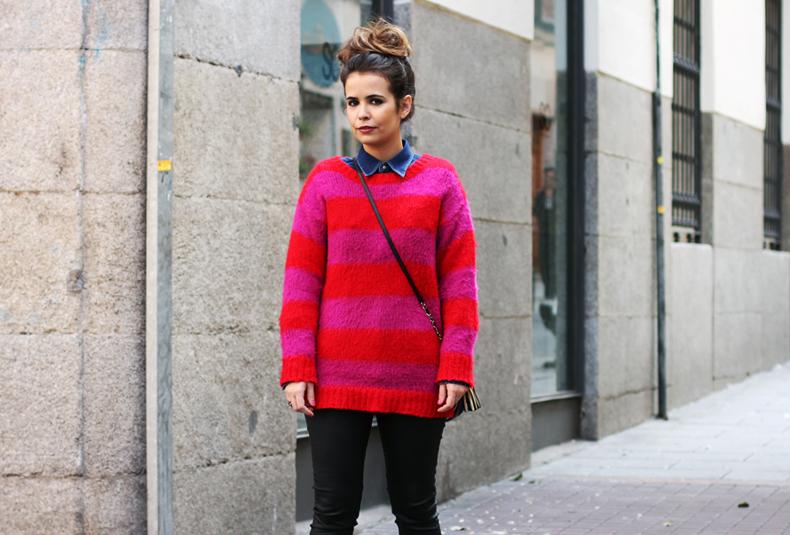 Striped Jumper collagevintage