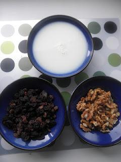 Pan dulce de canela con pasas y nueces Pan dulce de canela con pasas y nueces