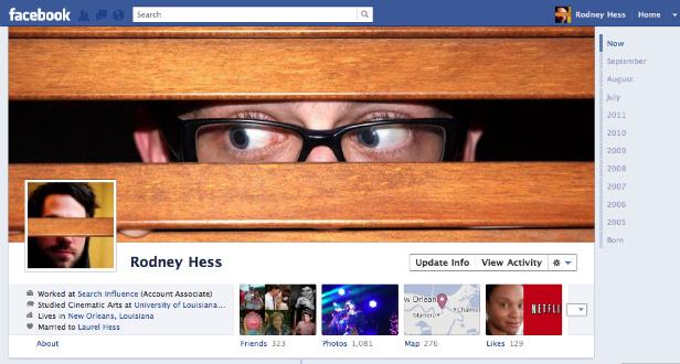 Rodney Hess rodney1 40 Creative Examples of Facebook Timeline Designs