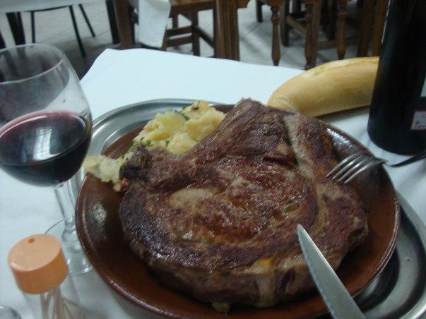 Castañas, abuelos y chuletones Castañas, abuelos y chuletones