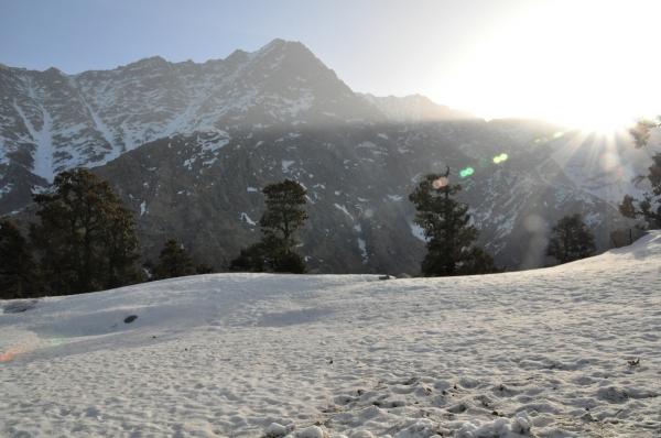 Trekking a Triund