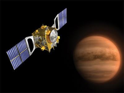 Venus Express estudia la atmósfera de Venus mediante maniobras de aerofrenado