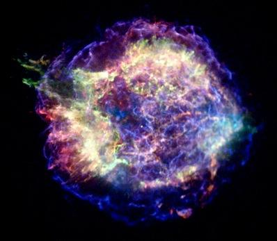 La estrella de neutrones más joven se enfría