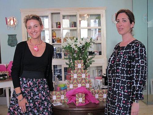 con Ana Corsini, maestra perfumista de Carla Bulgaria Roses Beauty