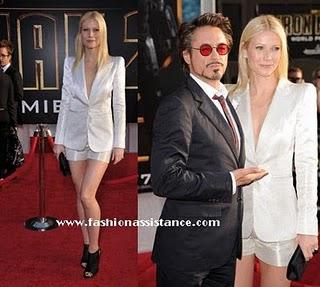 Gwyneth Paltrow y Scarlett Johansson, vuelven a coincidir en el color de sus outfits, en el estreno de