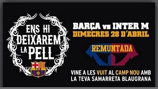 FC  BARCELONA   vs   INTER DE MILAN