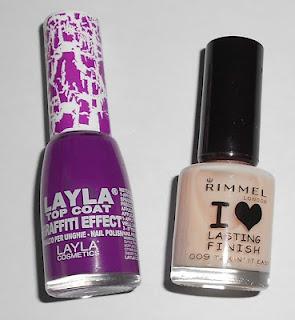 Layla Top Coat Graffiti Effect morado Layla Top Coat Graffiti Effect morado