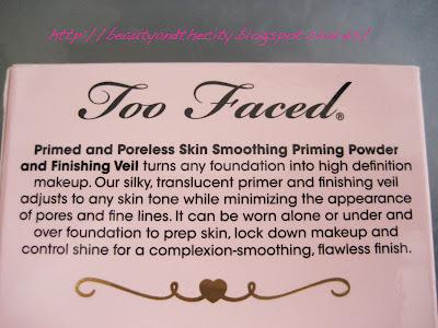 Primed & Poreless - Too Faced Primed & Poreless - Too Faced