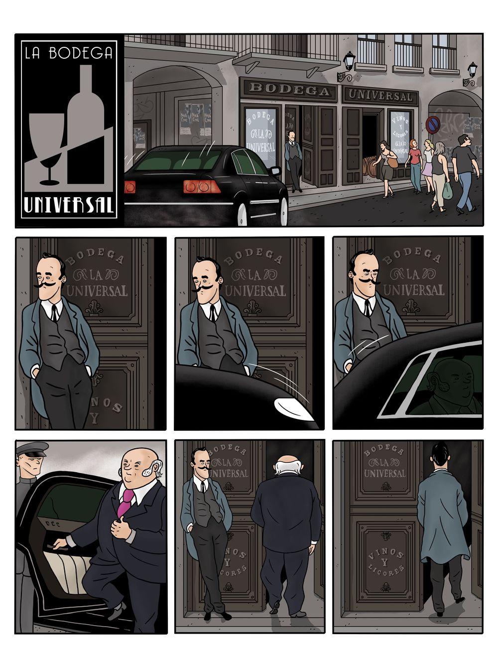 Español Juan Palacio gana el I Concurso Internacional de Cómics del Vino Español Juan Palacio gana el I Concurso Internacional de Cómics del Vino