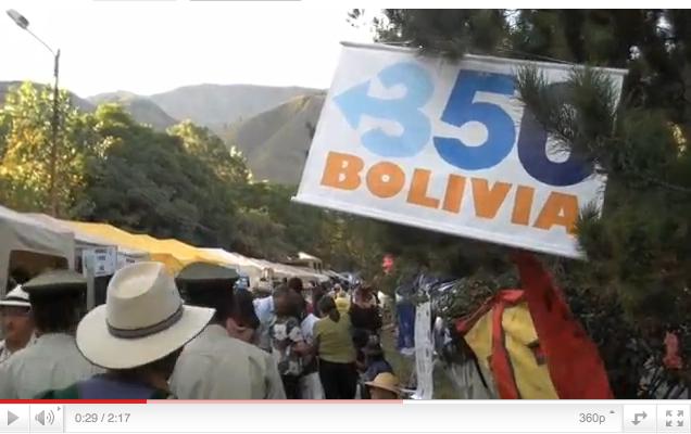 Informando desde Bolivia: Cumbre de los Pueblos sobre Cambio Climático (350.org)