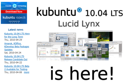 ¿Y Xubuntu y Kubuntu? Enlaces para descarga.