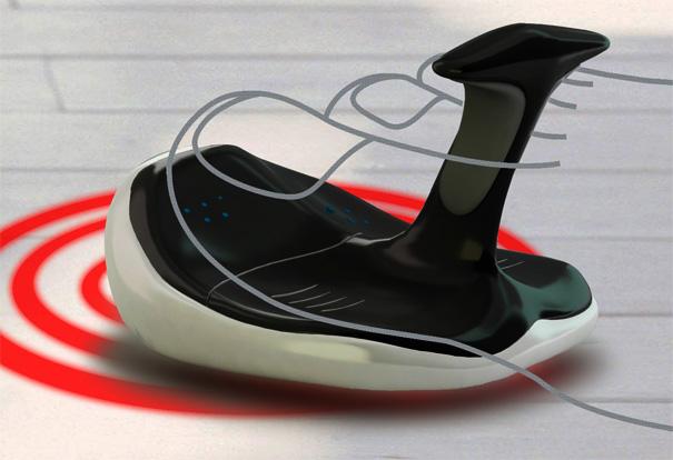 Un ratón para el pie Imagen en el servidor de YankoDesign