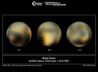 Extrañas manchas de Plutón pueden ser compuestos orgánicos Extrañas manchas de Plutón pueden ser compuestos orgánicos