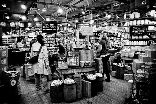 Aceite de nuez. Periplo desde Times Square a Union Square pasando por Flatiron, atravesando casi todo Broadway para conseguirlo. Tienda
