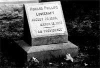 Lápida mortuoria de HP Lovecraft