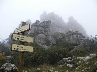 Ruta por el Paraje Natural del Torcal de Antequera - 3/12/09