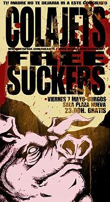 Colajets y Freesuckers in concert Colajets y Freesuckers in concert