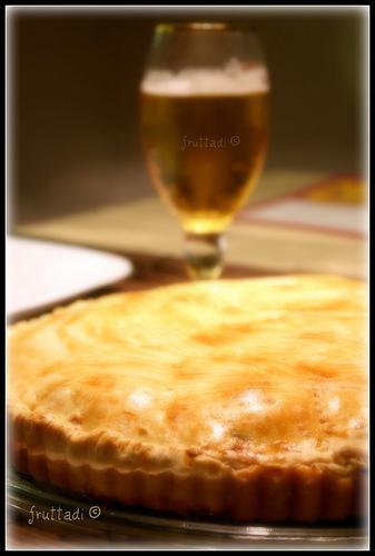 Tarta de espinaca y pollo