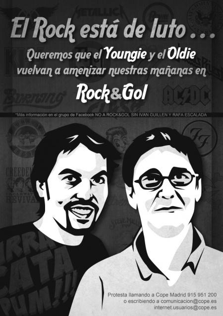 Queremos que el Youngie y el Oldie vuelvan a amenizar nuestras mañanas en Rock&Gol